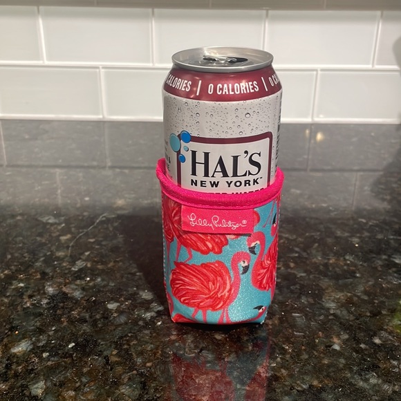 Lilly Pulitzer Other - NWOT Lilly Pulitzer Flamingo Drink Hugger Koozie 🦩